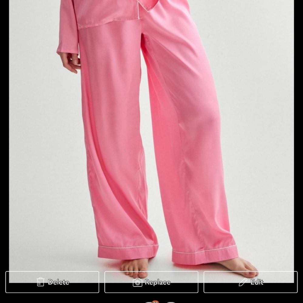 Nasty Gal Satin Embroidered Western Boot Pajama Set Sze 4 & Size 10 - Picture 7 of 8